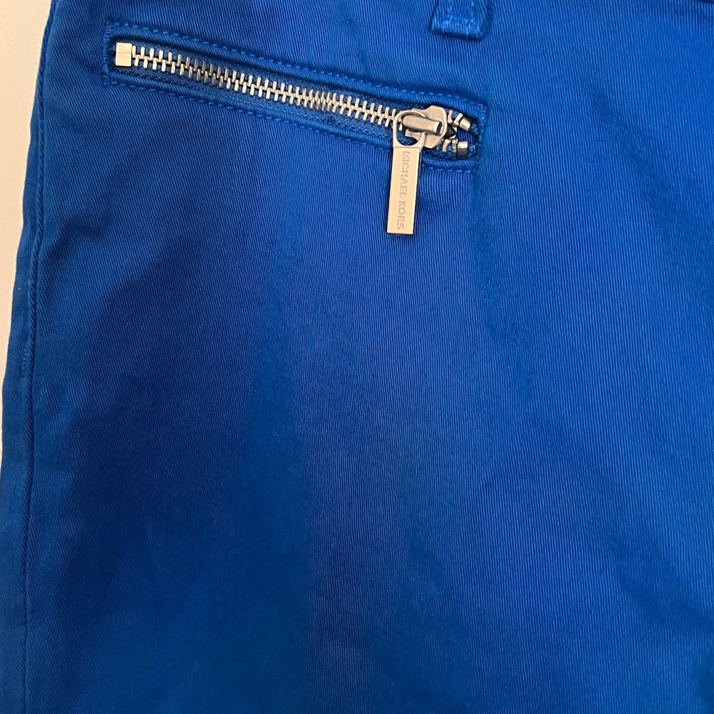 Micheal Kors Royal Blue Skinny Jeans-Blue - Picture 6 of 10